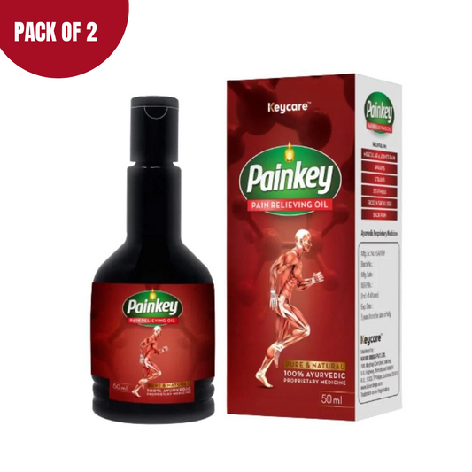 Painkey Ayurvedic Pain Relief Oil (Pack of 2)